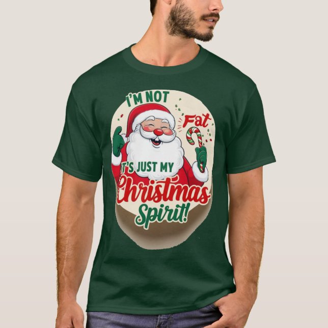 Funny Santa T-Shirt (Vorderseite)