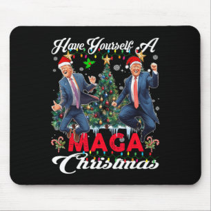 Funny Santa Trump haben Sie ein frohes Weihnachtsf Mousepad