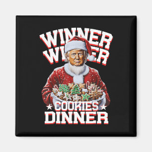 Funny Santa Trump Weihnachts Gewinner Cookies Magnet