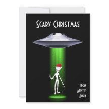 Funny Santa 🎅 🛸 UFO Weihnachten