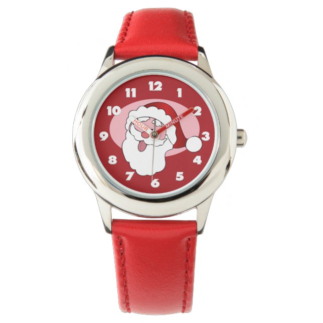 Funny Santa Uhren (Vorderseite)