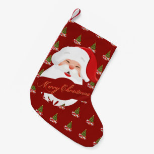 Funny Santa - Weihnachten Strumpf Kleiner Weihnachtsstrumpf
