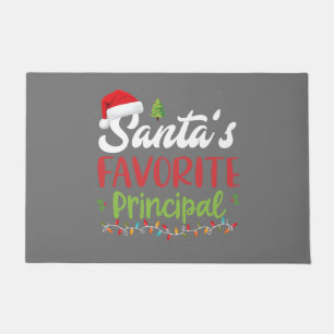Funny Santa's Lieblingsweihnachtsfest Fußmatte