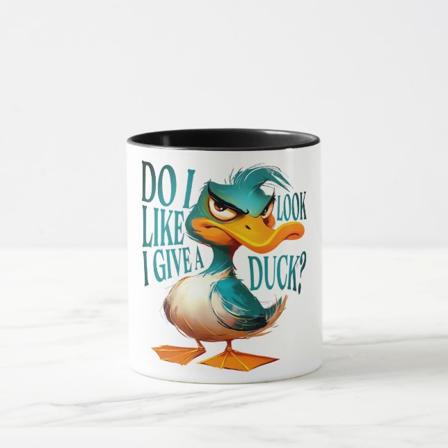 Funny/Sarcastic Animal Redewendungen/Ente Tasse (Zentrum)