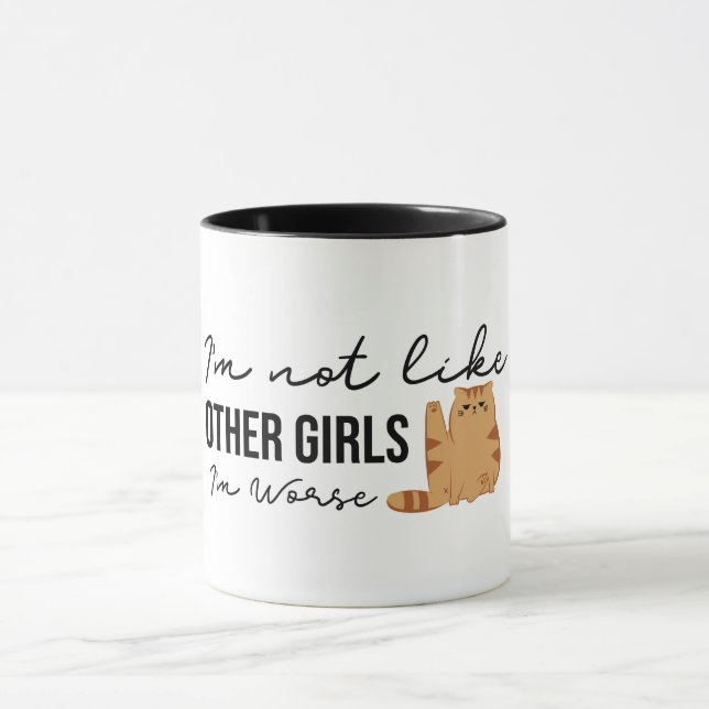 Funny/Sarcastic Animal Redewendungen Tasse (Zentrum)
