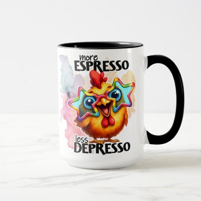 Funny/Sarcastic Animal Redewendungen Wrap Tasse (Rechts)