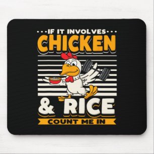 Funny Sarcastic Bodybuilding Fitnes Mousepad