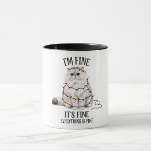 Funny/Sarcastic Cat Tasse