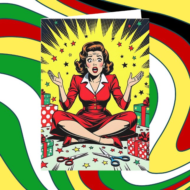 Funny Sarcastic Christmas Humor Karte (Von Creator hochgeladen)