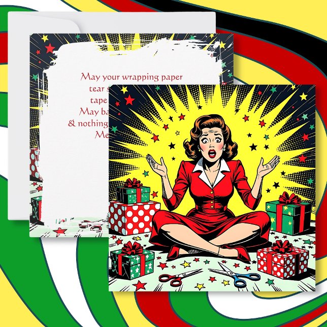 Funny Sarcastic Christmas Humor Karte (Von Creator hochgeladen)