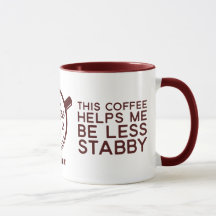 Funny Sarcastic Dieser Kaffee hilft mir, weniger s