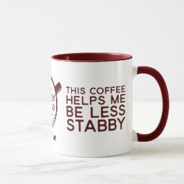 Funny Sarcastic Dieser Kaffee hilft mir, weniger s Tasse