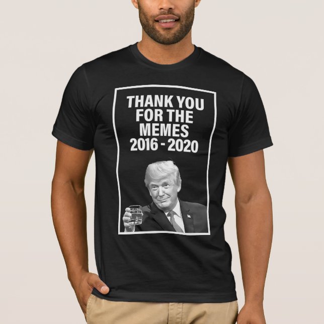 Funny Sarcastic Donald Trump Abschiedswahl T-Shirt (Vorderseite)
