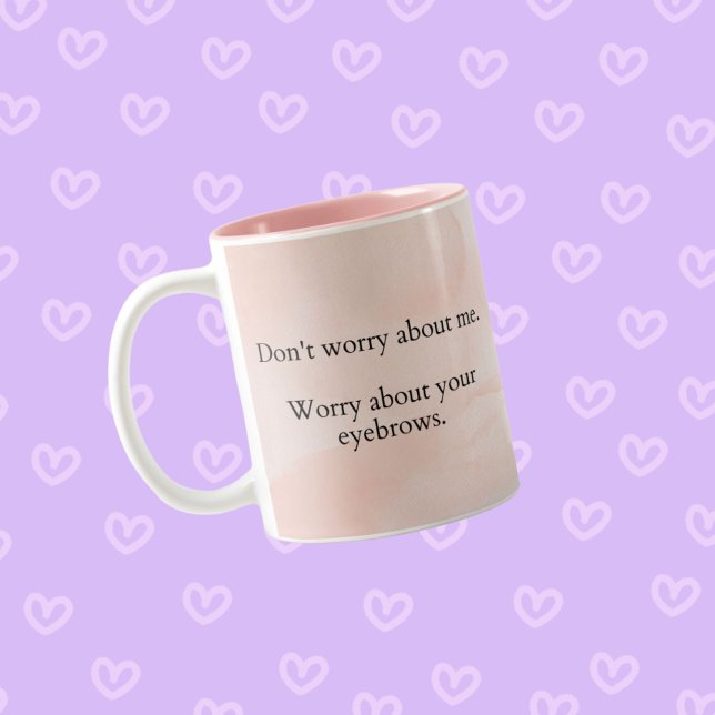 Funny Sarcastic Eyebrows Tasse LOL Geschenk für si (Von Creator hochgeladen)