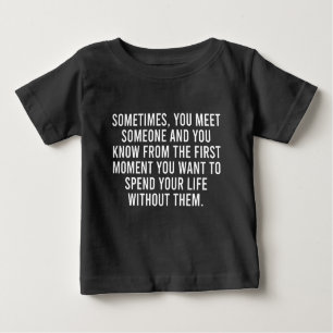 Funny Sarcastic Introvert Spaß Sprichwort Baby T-shirt