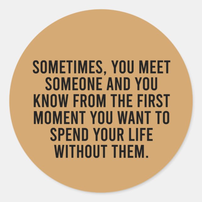 Funny Sarcastic Introvert Spaß Sprichwort Runder Aufkleber (Vorderseite)