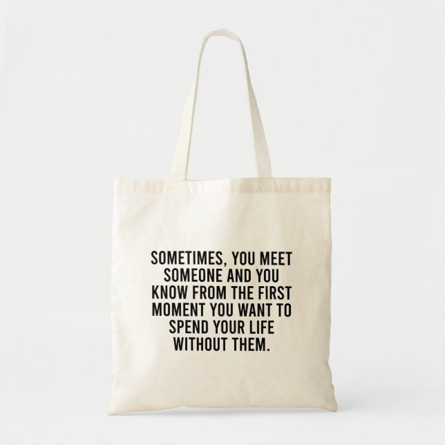 Funny Sarcastic Introvert Spaß Sprichwort Tragetasche (Vorne)