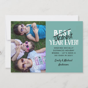 Funny Sarcastic Modern Holidays Template FOTO Feiertagskarte