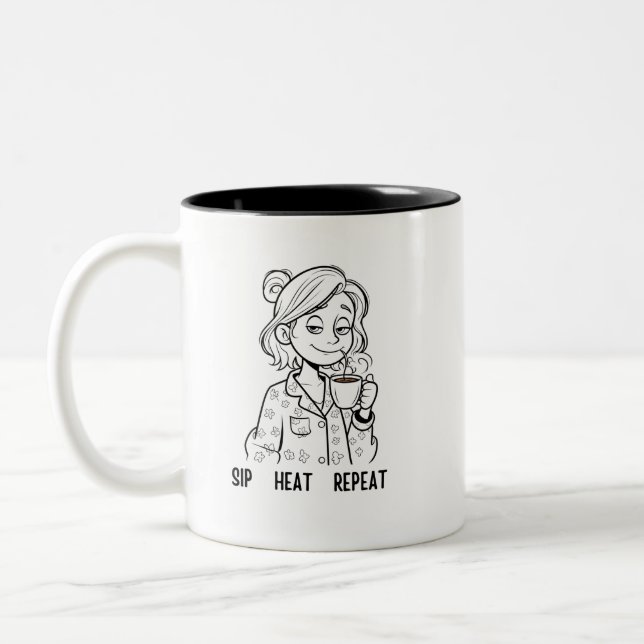 Funny Sarcastic Mom Mug (Gauche)