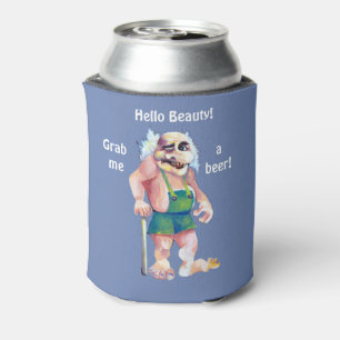Funny Sarcastic Old Men Skandinavier Troll Dosenkühler