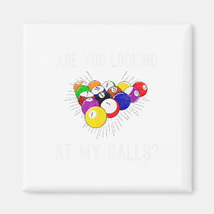 Funny Sarcastic Pool Billiards Slogan Blick Magnet