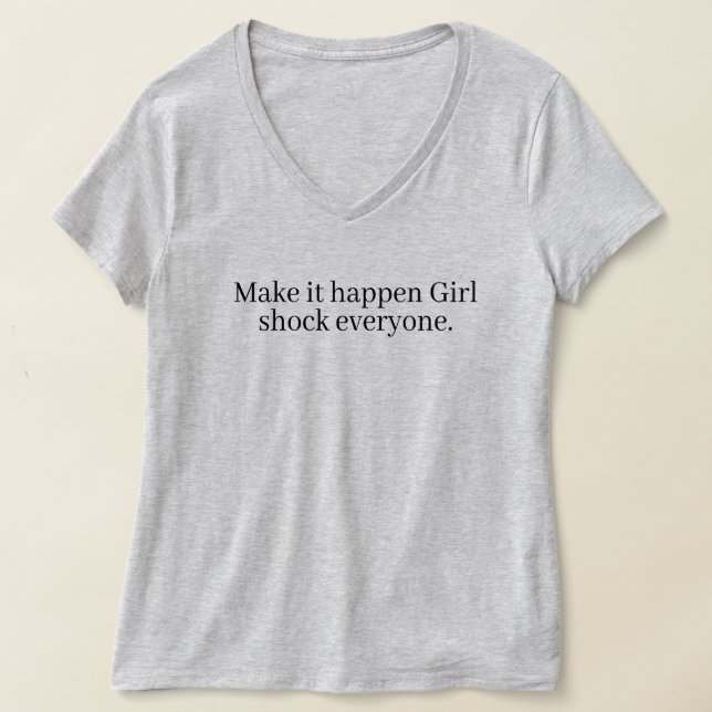 Funny Sarcastic Quotes Customized Your Own Quotes T-Shirt (Ablage )