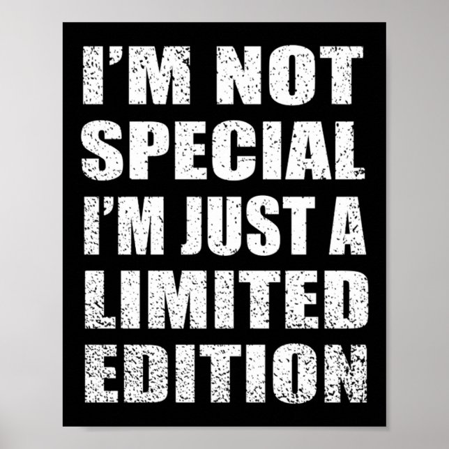 Funny Sarcastic Sayings Adult Humor Introvert  Poster (Vorne)