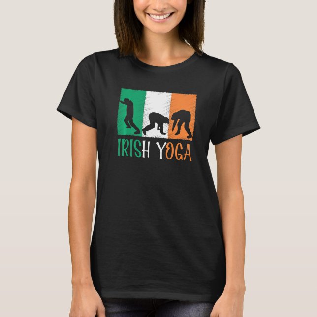 Funny Sarcastic St Patricks Day Sprichwort Lucky I T-Shirt (Vorderseite)
