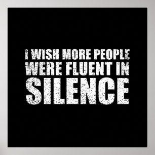 Funny sarcastic Zitate Erwachsenen Humor Sarkasmus Poster