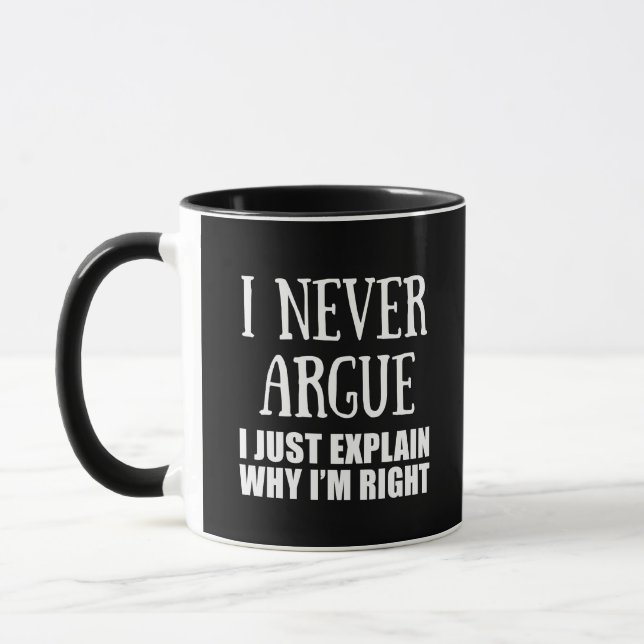Funny sarcastic Zitate Erwachsenen Humor Sarkasmus Tasse (Links)