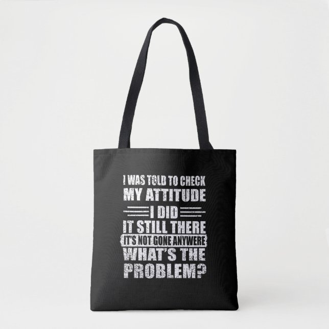 Funny sarcastic Zitate Spaß sarcasm introvertierte Tasche (Vorderseite)