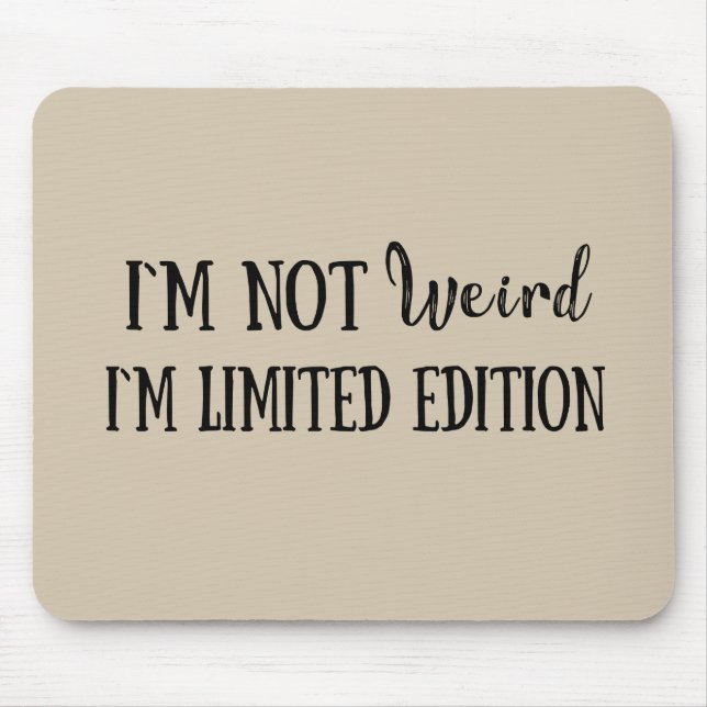 Funny sarkastic Redewendungen introvertieren Zitat Mousepad (Vorne)