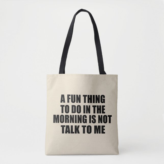 Funny sarkastic Redewendungen introvertieren Zitat Tasche (Vorderseite)
