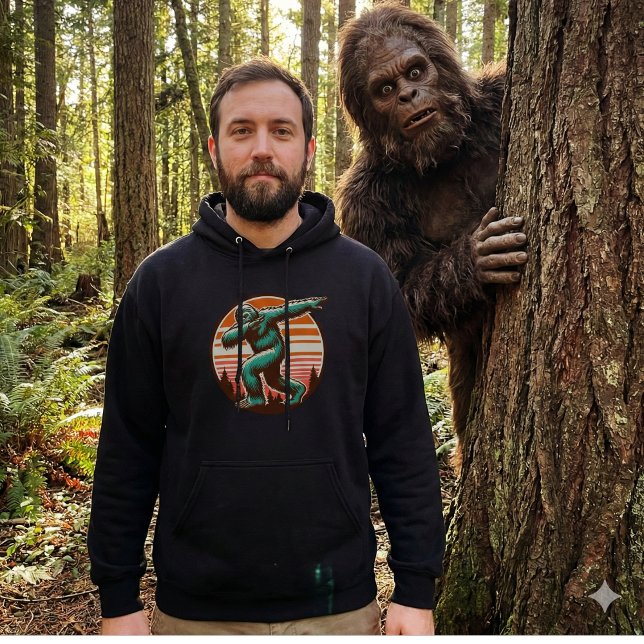 Funny Sasquatch Bigfoot Dabbing Personalized Hoodie (Von Creator hochgeladen)