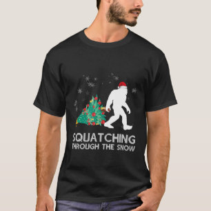 Funny Sasquatsch Weihnachten T-Shirt