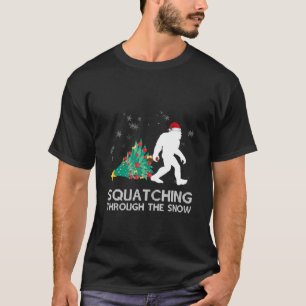 Funny Sasquatsch Weihnachtsgeschenk Squatching Big T-Shirt