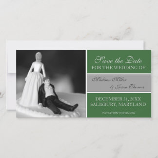 Funny Save the Date Anuncements {Green}