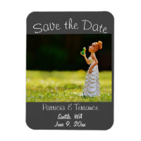 Funny Save the Date Princess Frog