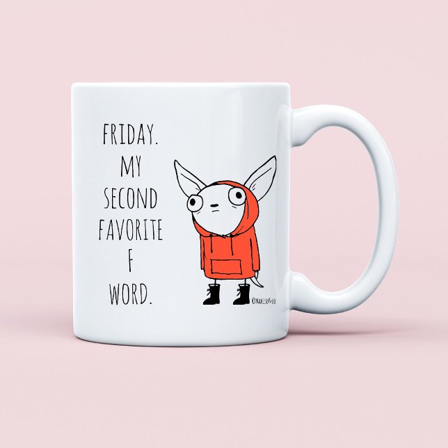 Funny Saying Modern Coworker Friend Friday Quote Kaffeetasse (Von Creator hochgeladen)