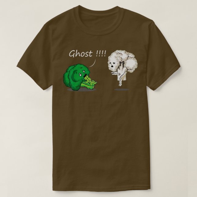 Funny Scanicoli von Ghost Cauliflower Funny Funny  T-Shirt (Design vorne)