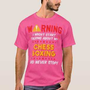 Funny Schach Boxing Boxer Joke T-Shirt