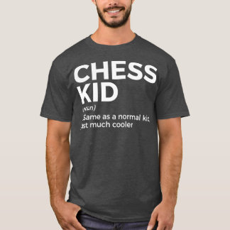 Funny Schach Kid Definition Schachspieler T-Shirt