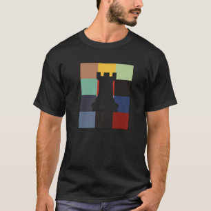 Funny Schachbrett T-Shirt Game Spaß Set Geschenk P