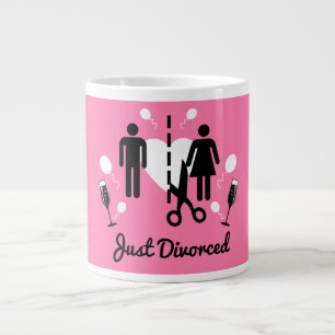 Funny Scheidung Beileid Geschenke Jumbo-Tasse