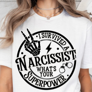 Funny Scheidung, narcissistischer T - Shirt