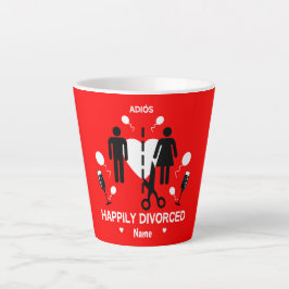 Funny Scheidung Party T - Shirt Latte Tasse