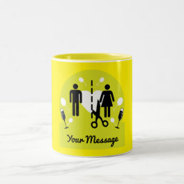 Funny Scheidung Survivor Beileid Zweifarbige Tasse