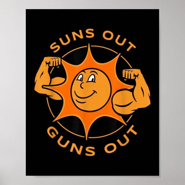 Funny schickt uns ein Sommergeschenk für Bodybuild Poster (Vorne)