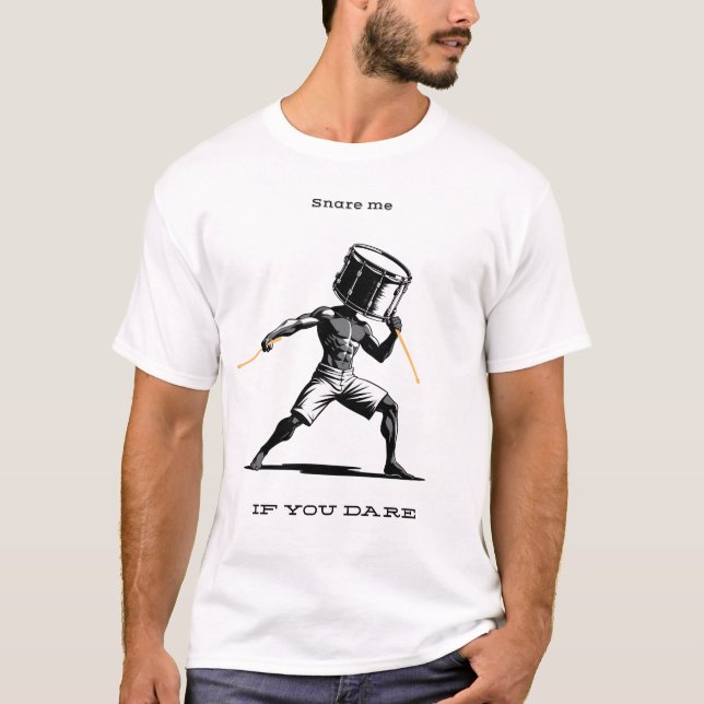 Funny Schlagzeug T - Shirt (Vorderseite)