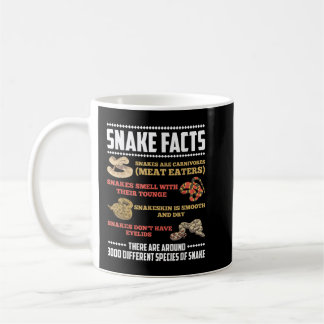 Funny Schlange Fakten Herpetology Kaffeetasse